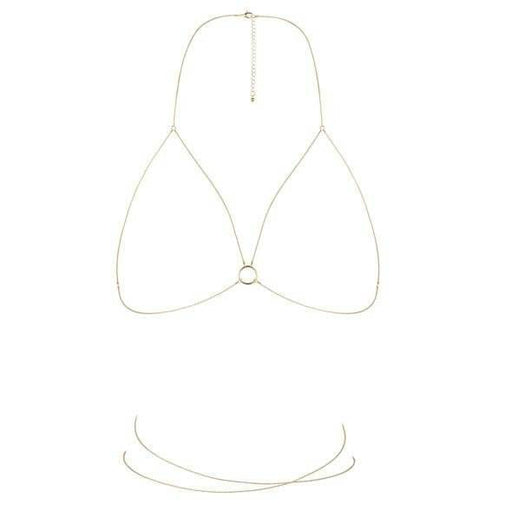 Bijoux Indiscrets | Magnifique bra chain gold - Mail & Female