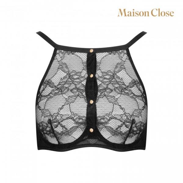 Maison Close | Le Petit Secret | Lace wire bra with magnetic buttons