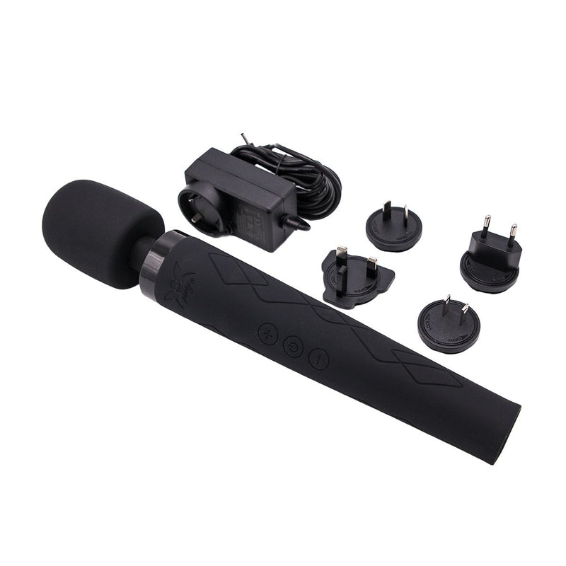 Pixey | Deluxe Black Velvet M | Massager