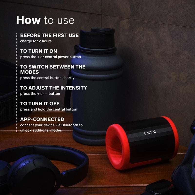 LELO |  F2S Master Blaster | Stamina Trainer & Stroker
