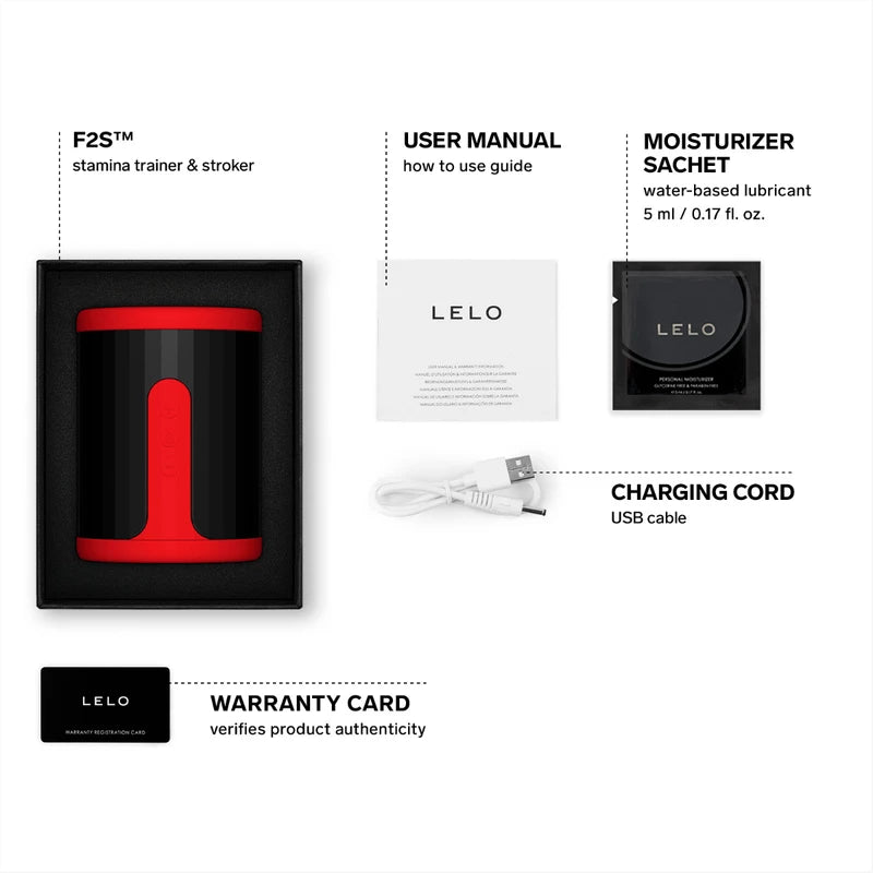 LELO |  F2S Master Blaster | Stamina Trainer & Stroker