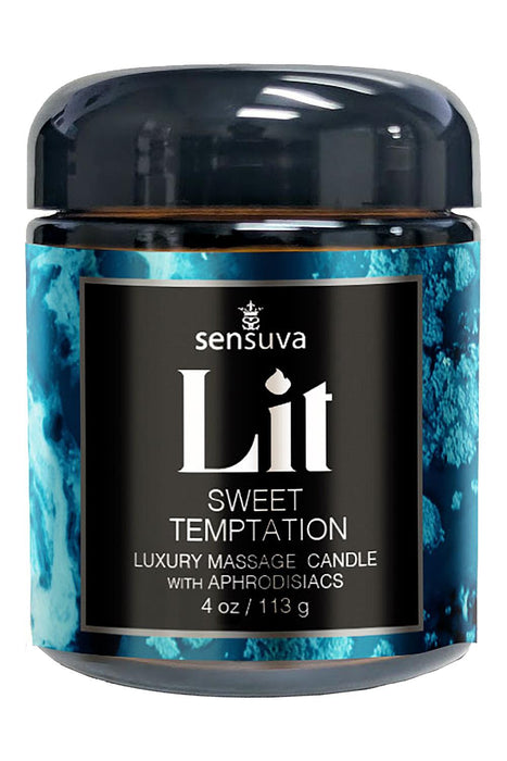 Sensuva | Lit Sweet temptation | Massage Candle