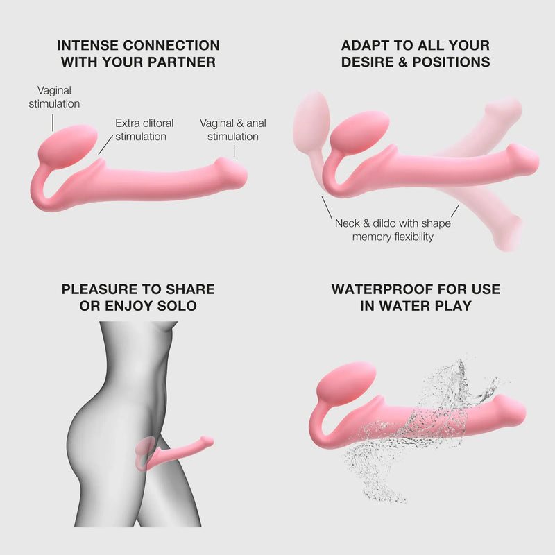 Strap on me | Super Bendable Strap-on dildo