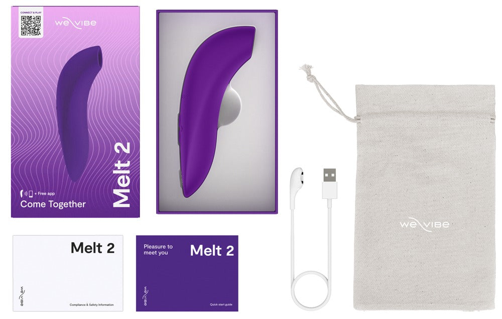 We-Vibe | Melt 2 | Air Clit Stimulator | WE connect app