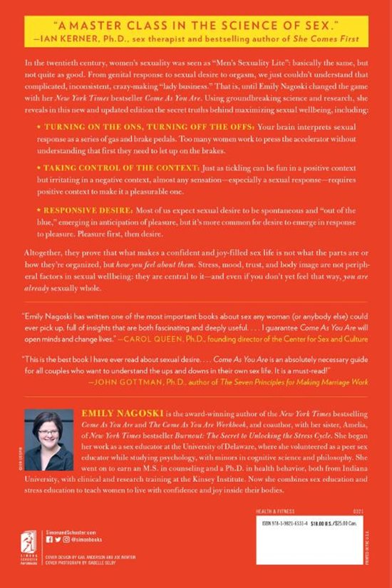 Emily Nagoski | Come As You Are | A revised and updated edition