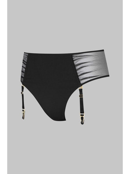 Scandale | Nuit Fauve | Open tanga met jarretels