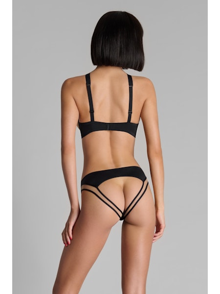 Maison Close | Pure Tentation | High waist open panty Crème