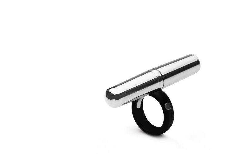 Crave | Tease | vibrator ring | silver