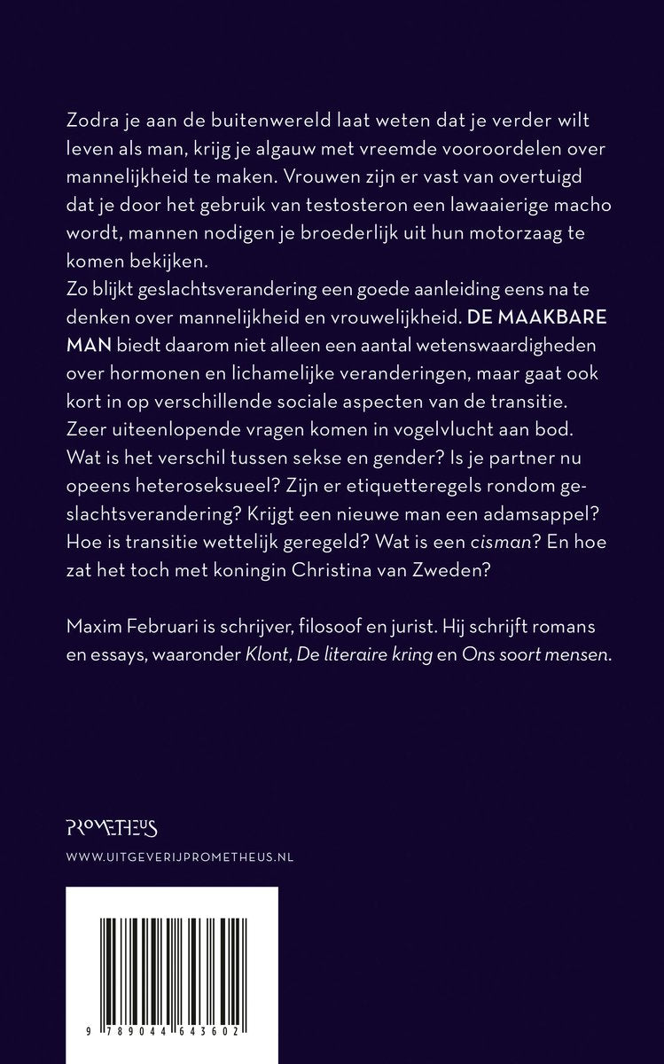 Maxim Februari | De Maakbare man