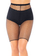 Leg Avenue | Fishnet biker shorts