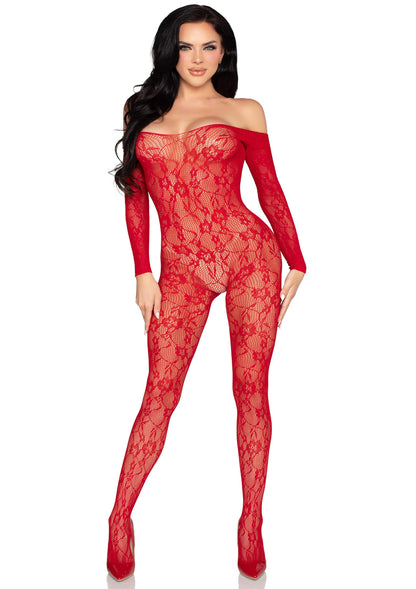 Leg Avenue | Longsleeve Bodystocking | Lace
