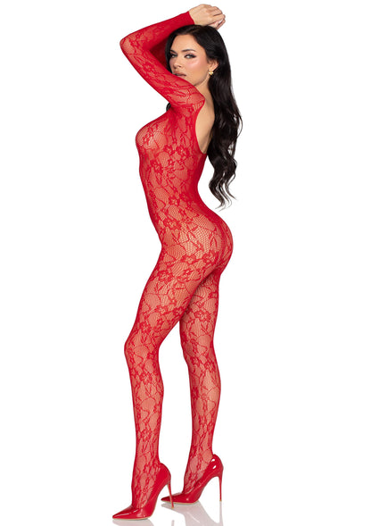 Leg Avenue | Longsleeve Bodystocking | Lace