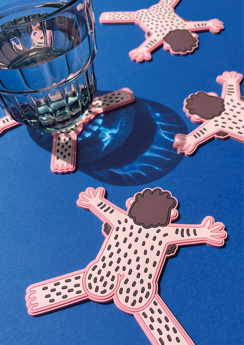 Dicks Don't Lie | Bare Bears | Onderzetter set van 4