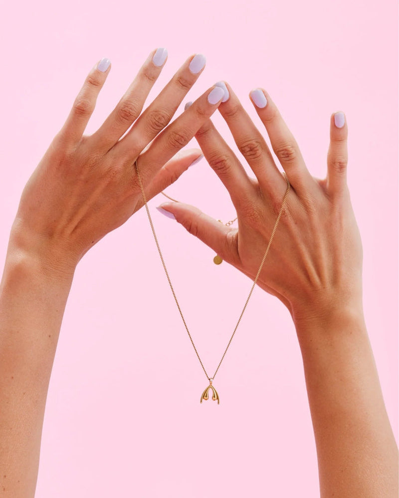 Mail & Female | Clitoris met parel | ketting