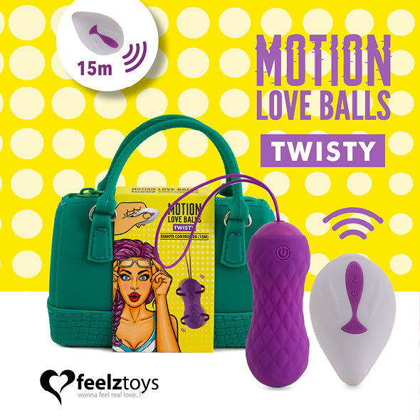 Feelztoys | Tisty | Roterend trilei | Remote Control