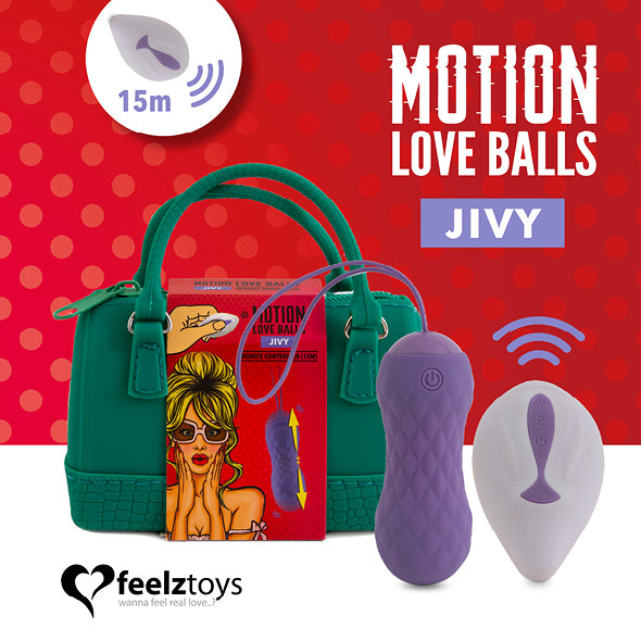 Feelztoys | Jivy | Op-en-neer-gaand trilei | Remote Control