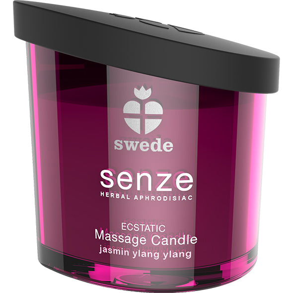 Schwede | Senze | Ekstatische Massagekerze | Jasmin Ylang Ylang | 150 ml