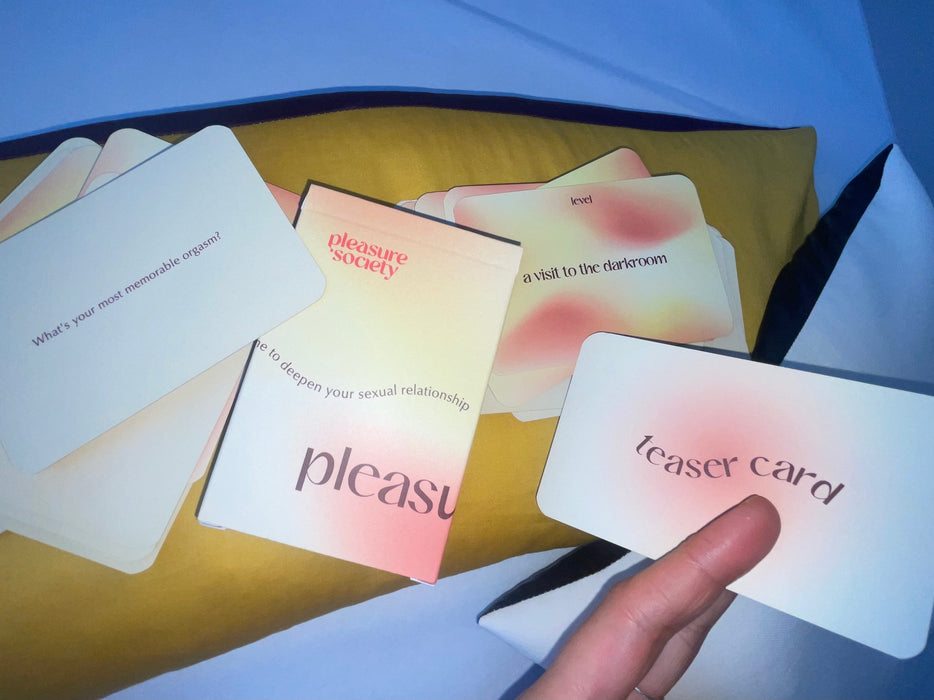 Pleasure Cards | A card game to open up the conversation around sexuality.
