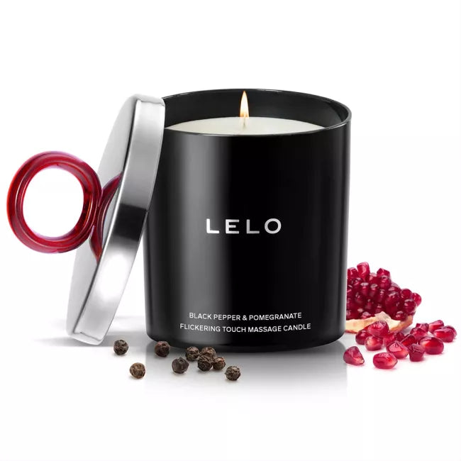 Lelo | Massage kaars |   Zwarte Peper & Granaatappel | 150gr