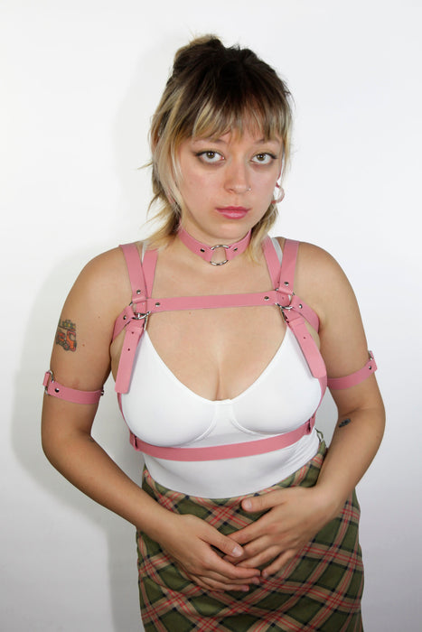 Tessa Swinkels | Harness | Black leather