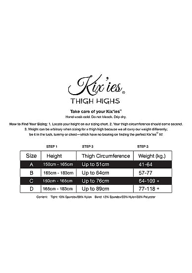 Kix'ies | Monica | Thigh highs red