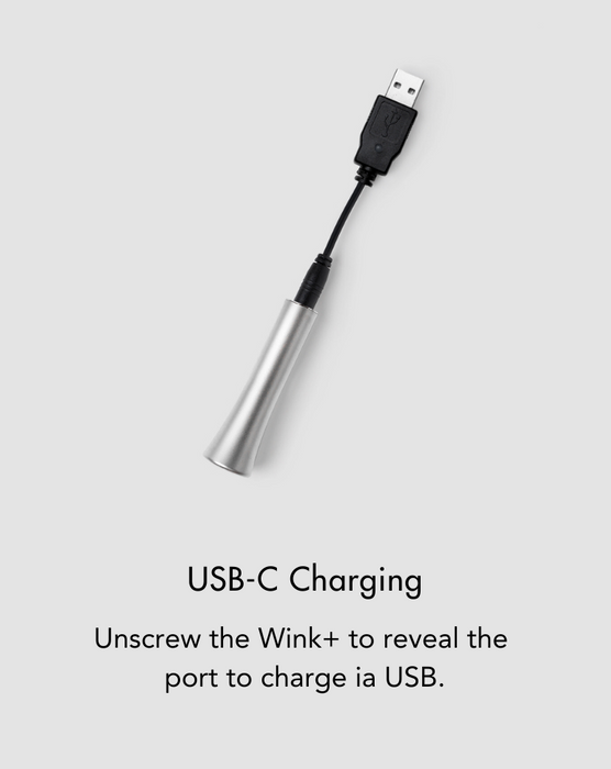 Crave | Wink+ | rechargeable bullet vibrator