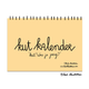 Birthday calendar