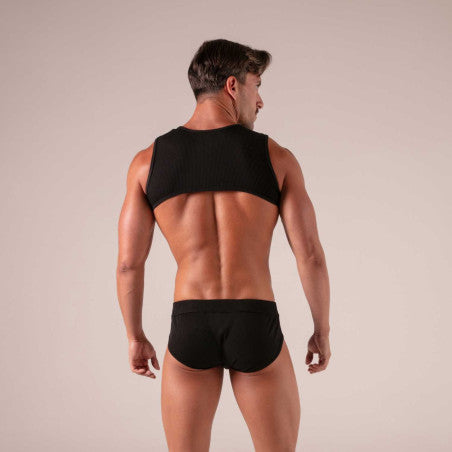 Absolu | Laced Harness | ribbed cotton