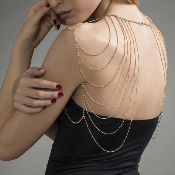 Bijoux Indiscrets | Magnifique shoulder jewelry gold