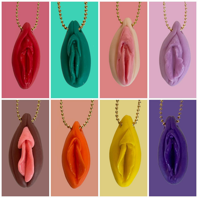 Pussy Pendant | Denise Rosenboom | vulvar necklace