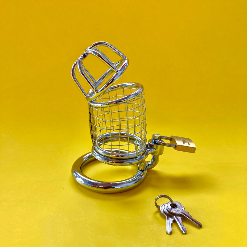 King Kink | Chastity Belt | Penis Cage with lock