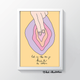 It's okay to feel like shit | Poster | excl. frame | A4