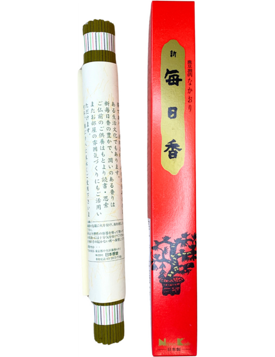 Shin Mainichi-Koh | Sandalwood Nippon Kodo | Japanse Wierook Stokjes