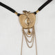 Sylvie Monthulé | Pomme Defense Or | String vulva jewelry