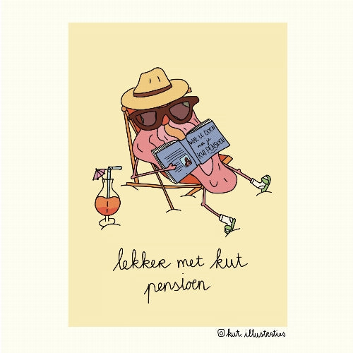 Happy retirement | A6 card