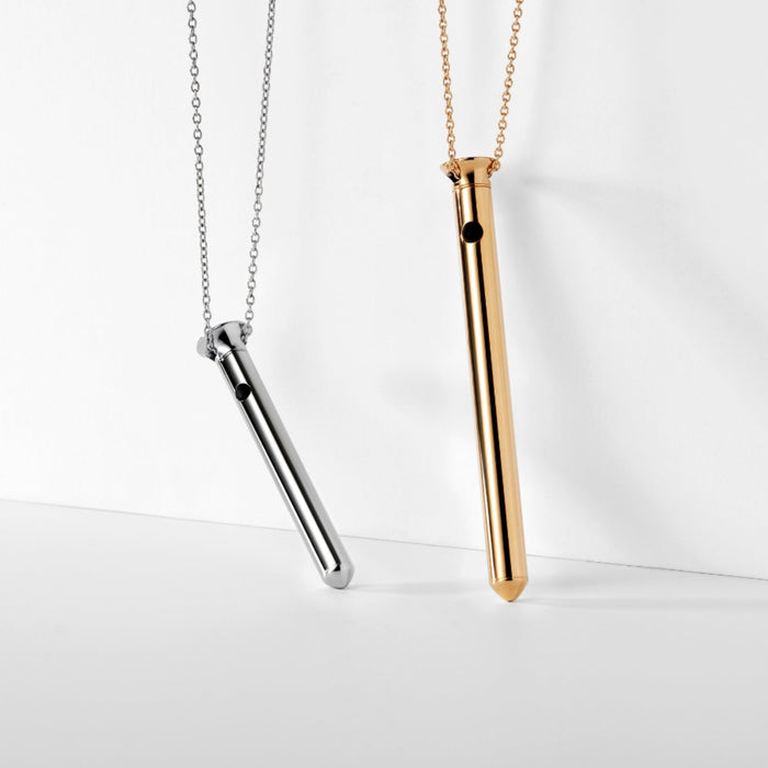 Crave | Vesper Mini | vibrator necklace | zilver