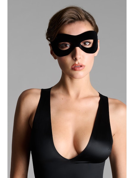 Maison Close | Velvet Mask | zwart