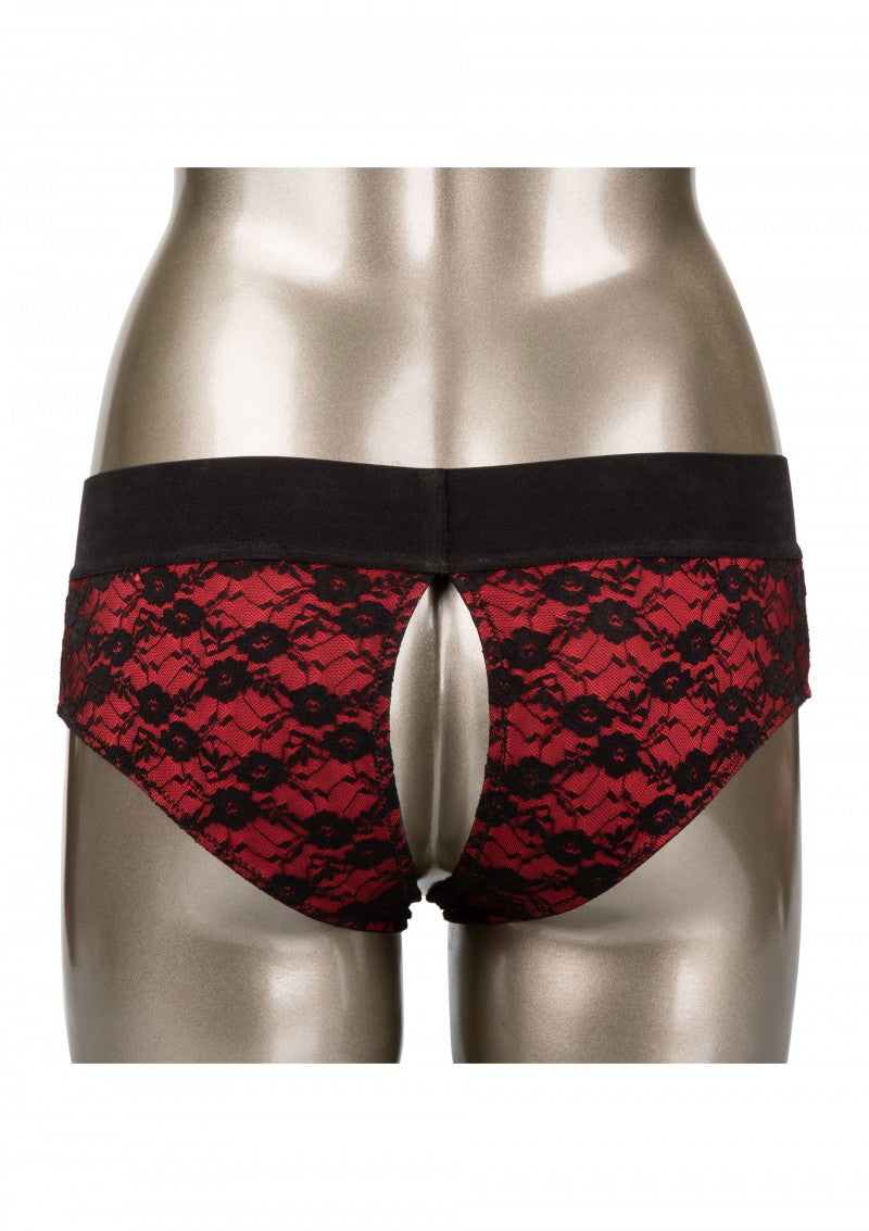 Crotchless Pegging Tights | including dildo