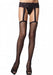 Leg Avenue | Fishnet stockings attached garterbelt - Mail & Female