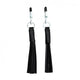 Crocodile clip with whip | per pair