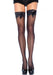 Leg Avenue | Sheer Lace Top and bow thigh high - Mail & Female
