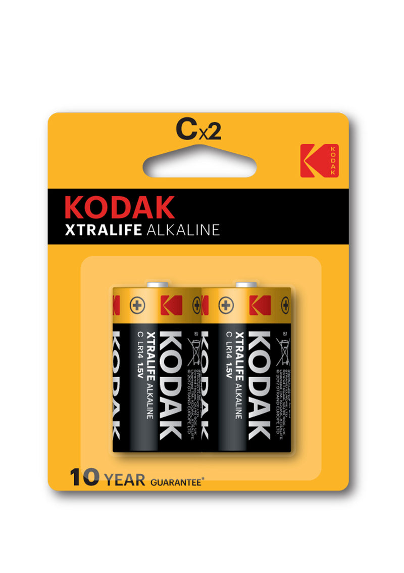 C Batterij | blister van 2 stuks