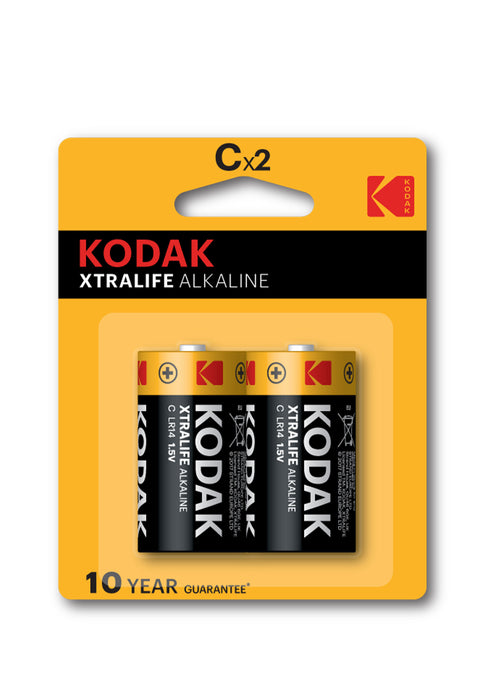 C-Batterie | Blister mit 2 Stück