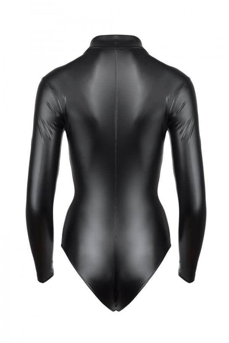 Noir Handmade | Super wetlook body met 3 way zipper - Mail & Female