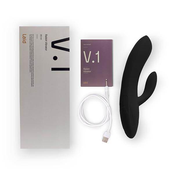 Laid | V.1 | Silicone Rabbit vibrator - Mail & Female