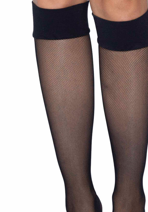 Lay Avenue | Micro fishnet knee stocking