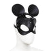 Faux leather mouse mask - Mail & Female