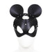 Faux leather mouse mask - Mail & Female