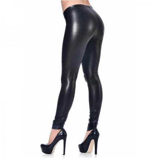 Patrice Catanzaro | Vera legging |zwart faux leather - Mail & Female