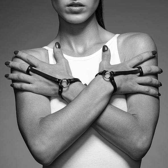 Bijoux Indiscrets | Maze hand harness | Black - Mail & Female